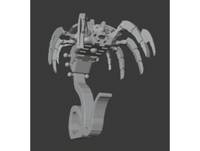 epic wraith cyber epico epic40k su scala epica necron spider 3d print model - Mito3D