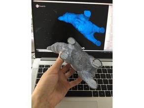 todo el muñeco oso de escaneo 3d la impresión Impresora La en Escaneo Escáner 3d print model - Mito3D