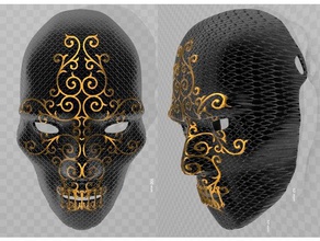 la muerte eater máscara de versión 3 instructables remix disfraz 3d print model - Mito3D