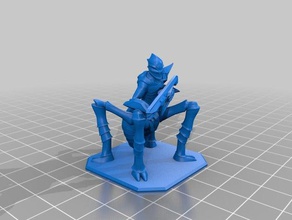 formian warrior starfinder creatures alien ant ants boardgame dnd rpg scifi tabletop wargaming 3d print model - Mito3D