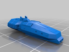 small ships vehicles spaceship 3d print model - Mito3D