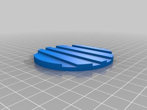 coaster casa 3d print model - Mito3D
