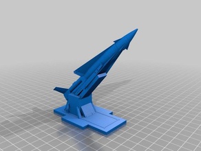 nike missile asse alleati 3d stampa 3d print model - Mito3D