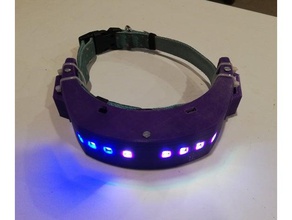 ışık yürüyen köpek arduino led ws2812 3d print model - Mito3D