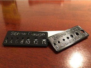 screw gauge 3d printing tool workshop 3d print model - Mito3D