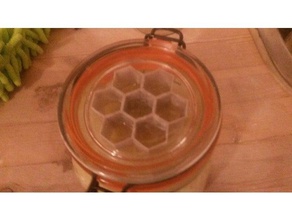 a nido d'ape fermentazione del cavolo cucina pranzo openscad 3d print model - Mito3D