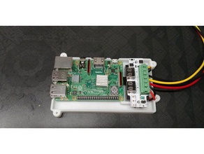 raspberry 3 b+ case mausberry car supply carpc pi 3d print model - Mito3D