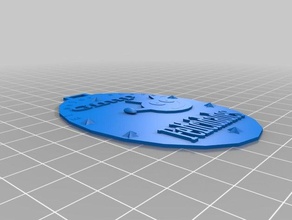 medalla mejor dise&ntildeo avatar l'art 3d print model - Mito3D