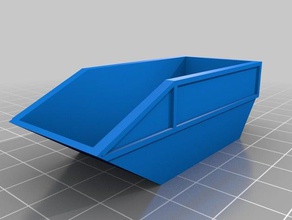 benne - Zubehör Müll Müllcontainer ho-Maßstab modlisme Modelleisenbahnen skipstitch 3d print model - Mito3D