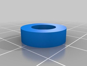 meine angepasste customizer finishing washer button ring pad Akzent Teile 3d print model - Mito3D