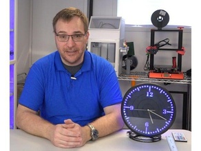 rgb clock horloge nsfw 3d print model - Mito3D