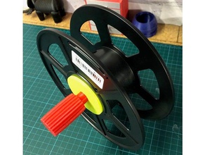 spool reel tools cable holder management kite recycle recycled recycling useful 3d print model - Mito3D