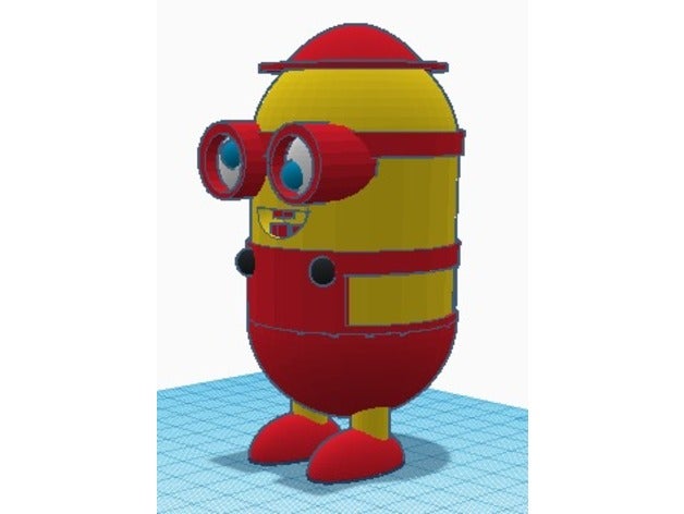 minion espa&ntildeol 3d drucken 3D print model - Mito3D