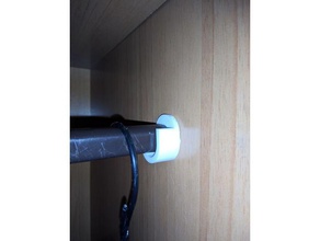closet haste de suporte armário da montagem 3d print model - Mito3D