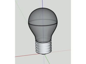 la luz de lámpara del bulbo v31 accesorios bombilla led iluminación 3d print model - Mito3D