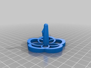 my customized everspin spinning tops 3d print model - Mito3D
