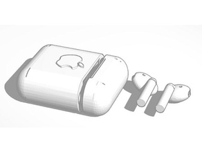 airpods audio apple 3d print model - Mito3D