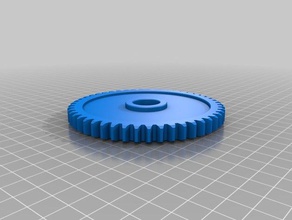 my customized spur gears 49 engineering 3d print model - Mito3D