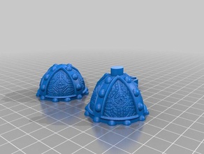 holy hand grenade separated 3d printing 3d print model - Mito3D