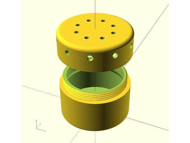 Saatgut-box outdoor Garten Samen 3D print model - Mito3D