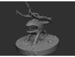otyugh - dnd concept beast creature monster pathfinder penandpaper tabletop 3d print model - Mito3D