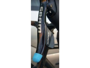 sram apex punta del calcetín deporte al aire libre de freno haga doble doubletap filaflex la palanca el protector carretera bicicleta goma 3d print model - Mito3D
