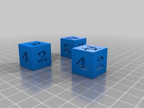 dado 3d printing 3d print model - Mito3D