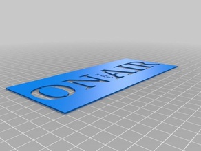 air sign other 3d print model - Mito3D