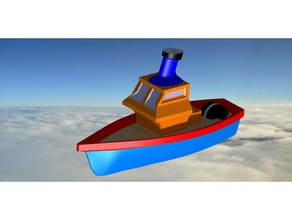 barco brinquedo jogo acessórios 3d print model - Mito3D