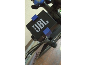 jbl git bisiklet mount parametrik spor açık havada 3d print model - Mito3D