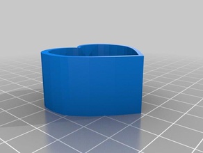 cubito hielo corazon 3d l'impression 3d print model - Mito3D