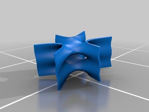Sattel-Turm Mathematik 3d print model - Mito3D