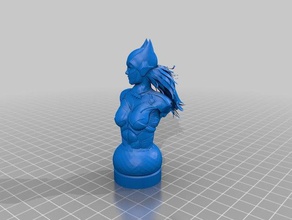 dc batgirl chess 3d printing