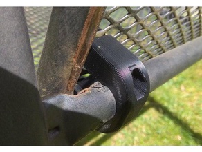 expanded metal garden chair repair streckmetall gartenstuhl reparatur outdoor 3d print model - Mito3D