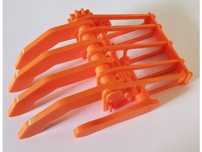 mécanique tapotement des doigts de la machine art ordinateur bureau fidget jouet doigt main sculpture 3d print model - Mito3D