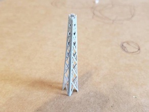 ho scale radio tower buildings & structures 3d print model - Mito3D
