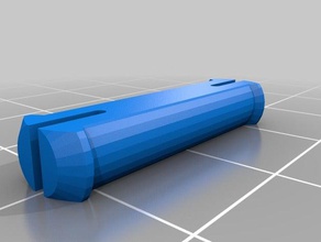 özelleştirilmiş basit pin benim parçaları 3d print model - Mito3D