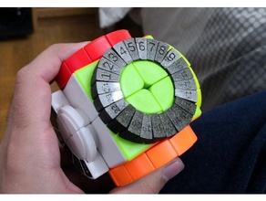 super time machine bandage v2 Rätsel rubik rubiks cube 3d print model - Mito3D