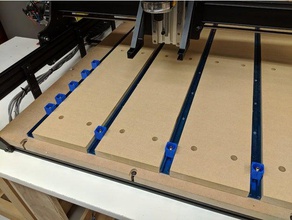 cnc t-track stop macchina strumenti 3d print model - Mito3D