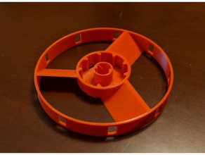 lunar launcher disk toys games propeller shylling 3d print model - Mito3D