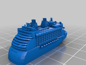 cruises ship 3d printing 3d print model - Mito3D