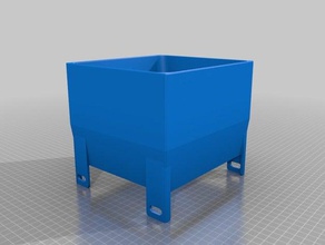 xl compost trituradora de tolva al aire libre jardín el compostaje 3d print model - Mito3D