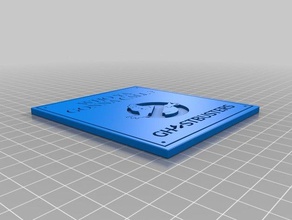 ghostbusters plaque signs logos custom 3d print model - Mito3D