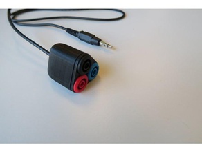 35 mm jack de seguridad socket electrónica 3d print model - Mito3D