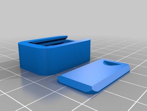 mini customized Runde box mit Deckel Container 3d print model - Mito3D