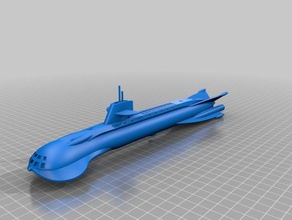 vistas al mar submarino modelos 3d print model - Mito3D