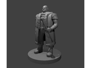 fat noble games dnd fluffy king lord 3d print model - Mito3D