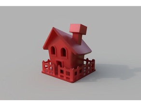 los pequeños de la casa 3d print model - Mito3D