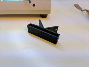 web cam corner mount screw holes c525 lack enclosure camera ikea logitech webcam holder 3d print model - Mito3D