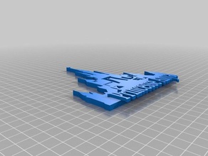 chateau de disney placa porte anya 3d impresión 3d print model - Mito3D